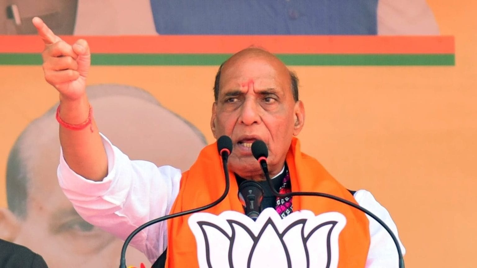Rajnath Singh slams CPI(M) manifesto over nuke disarmament promise: ‘Pak, China have it’.