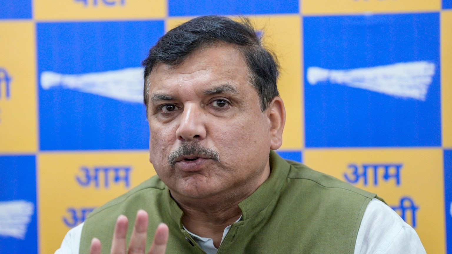 ‘Even Ayodhya could not withstand’: AAP on ‘collapse’ of structures due to rain.