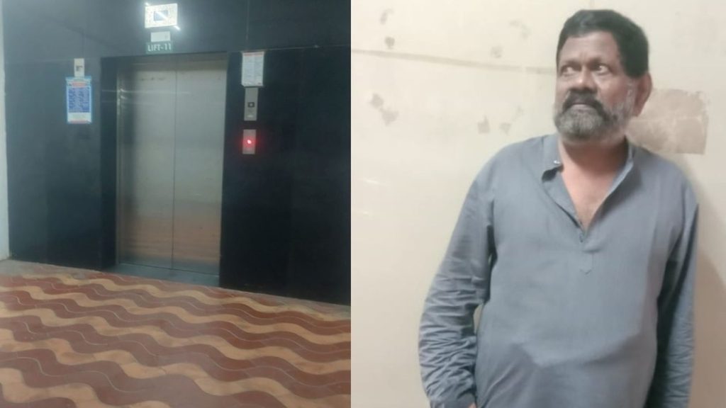 ‘Urinated in corner, cried loud’: Kerala man, who was stuck in lift for 42 hours, shares horror.