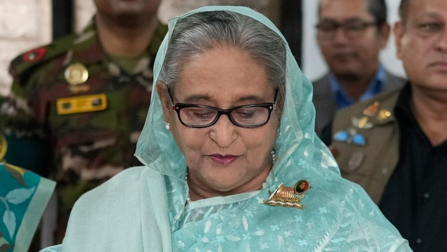 Bangladesh Prime Minister Sheikh Hasina resigns, flees country as protesters storm palace.