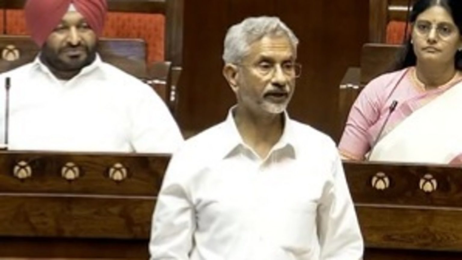 ‘At short notice, Sheikh Hasina sought approval to come to India’: Jaishankar in Rajya Sabha.
