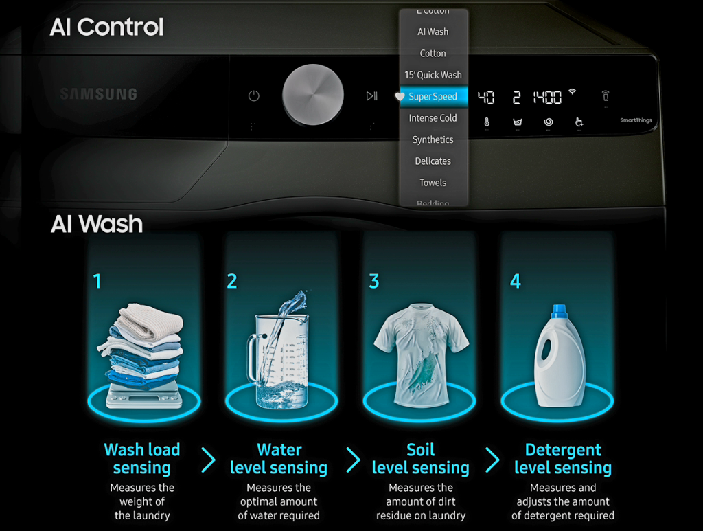 Samsung is set to bring world’s first AI washing machine, teaser is here