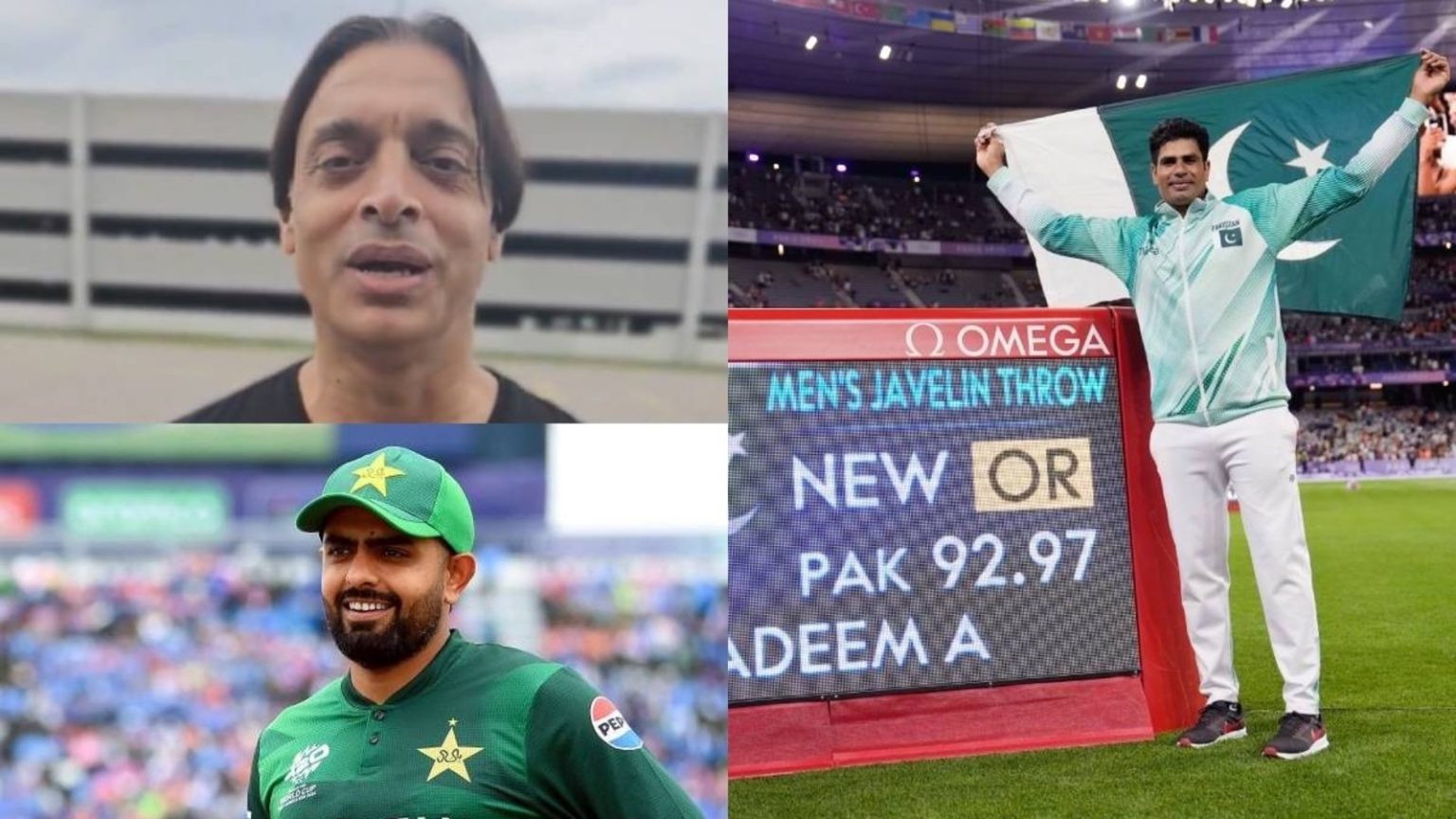 Shoaib Akhtar, Babar Azam, can’t keep calm as Arshad Nadeem wins historic Olympic gold: ‘If it wasn’t for Rizwan…’