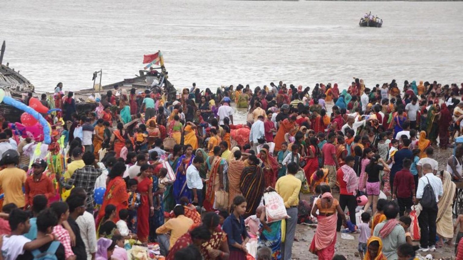 Bihar: 46 people, including 37 children and 7 women, drown in separate incidents.