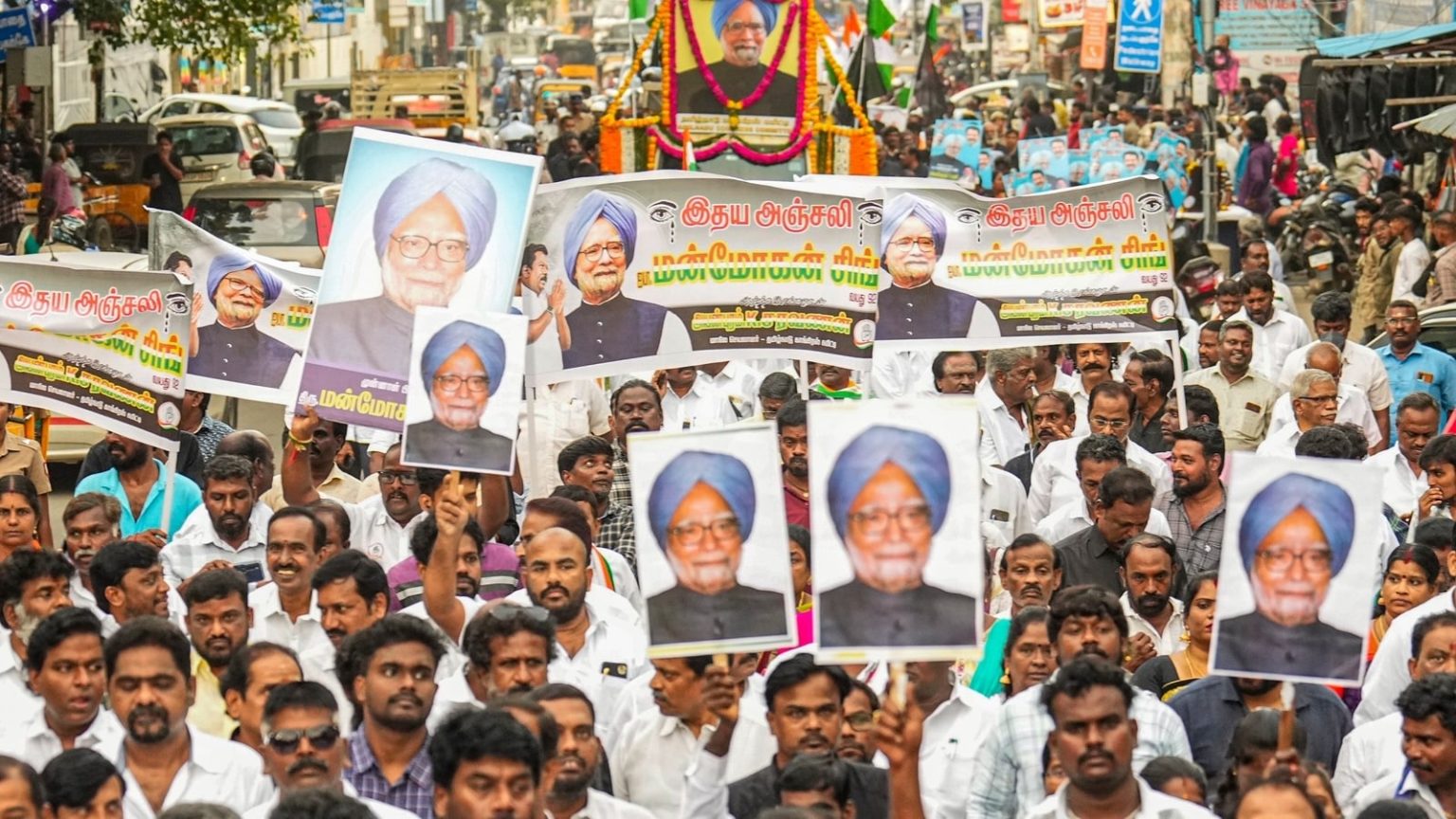‘Cong creating controversy over Manmohan Singh’s funeral’, says Union minister Hardeep Puri.