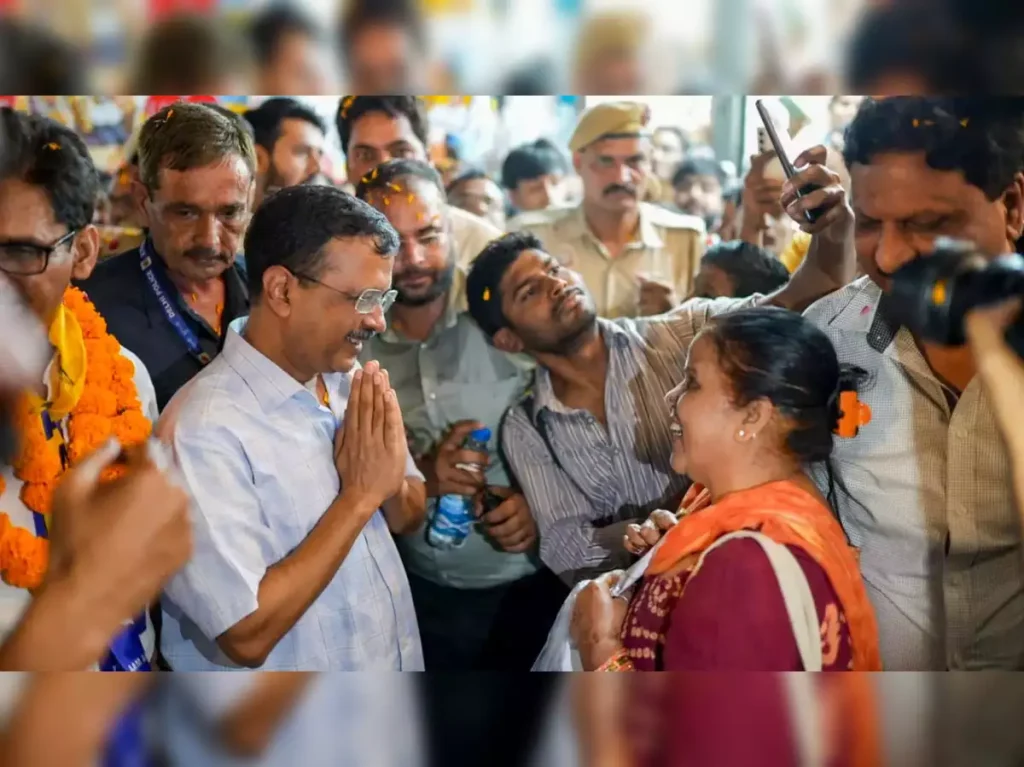 Arvind Kejriwal’s car ‘attacked’ during Delhi election campaign, AAP blames ‘BJP goons’.