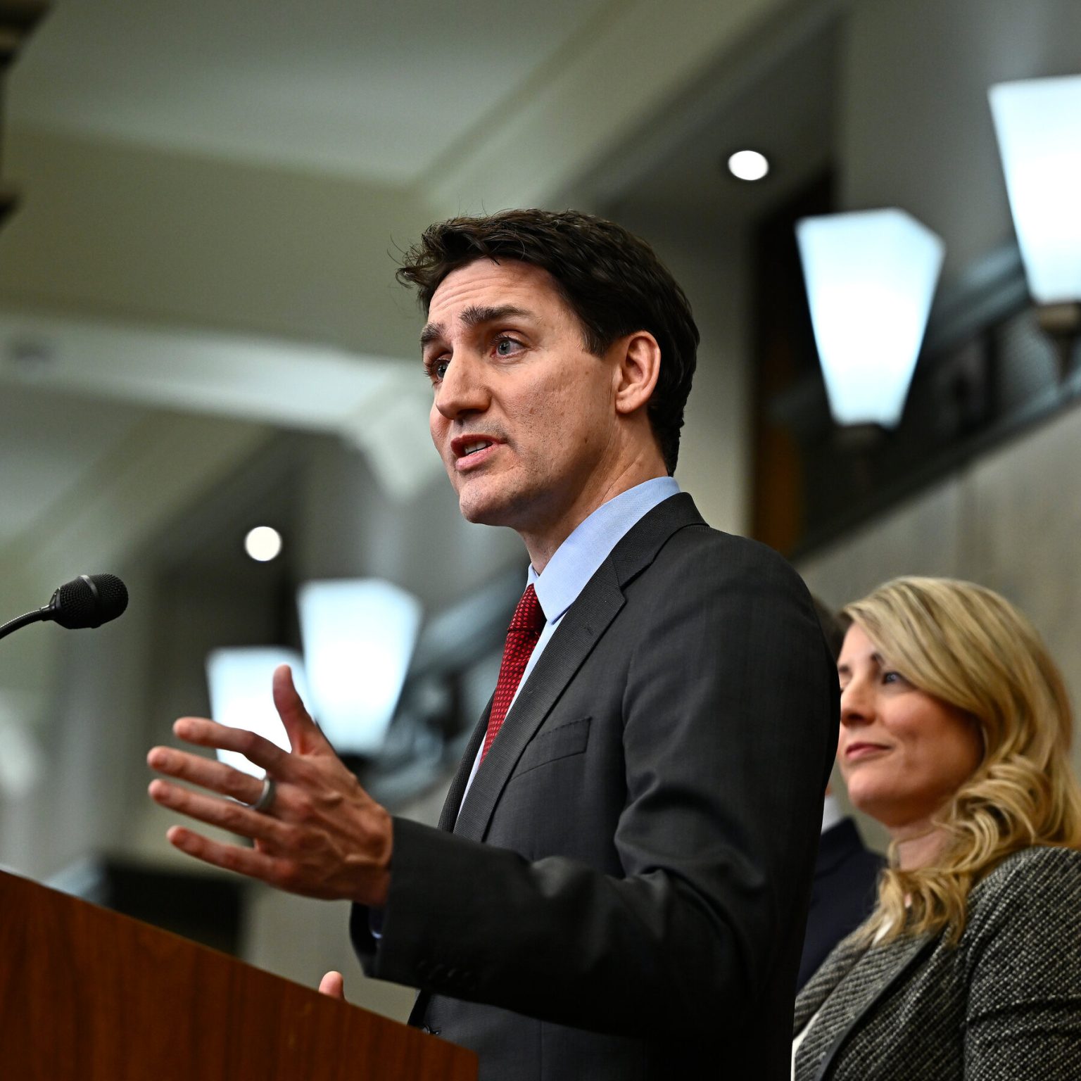 Trudeau’s emotional message to Americans after tariff: ‘From Normandy to Kandhar, we fought and died with you’.