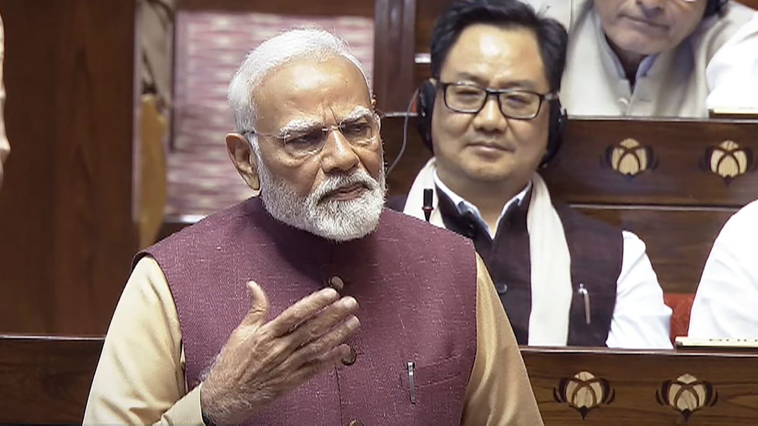 ‘Congress’s dislike for Ambedkar backed by documents’: PM Modi in Rajya Sabha.