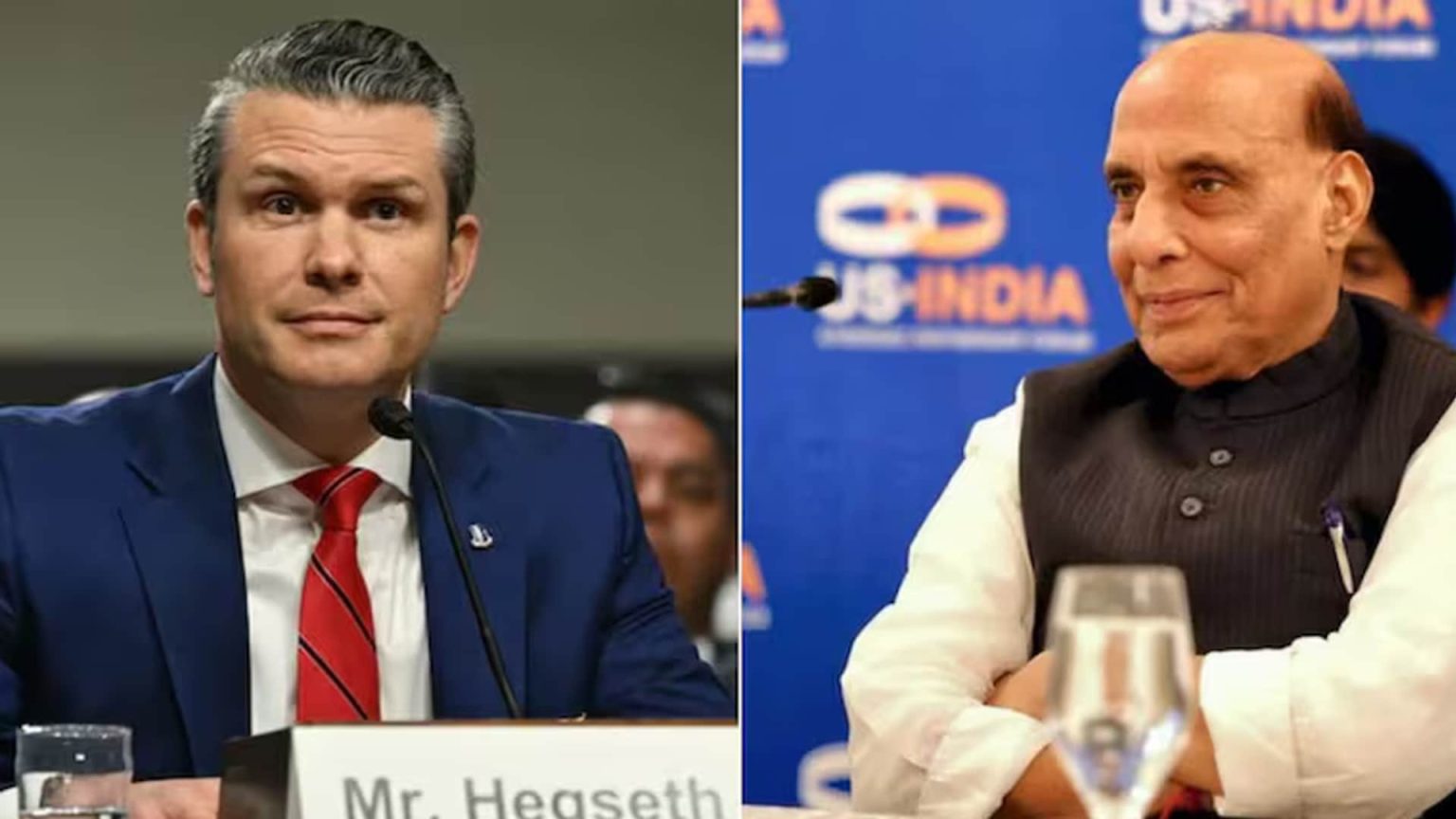 Rajnath Singh dials US counterpart Pete Hegseth amid tensions with Pakistan.