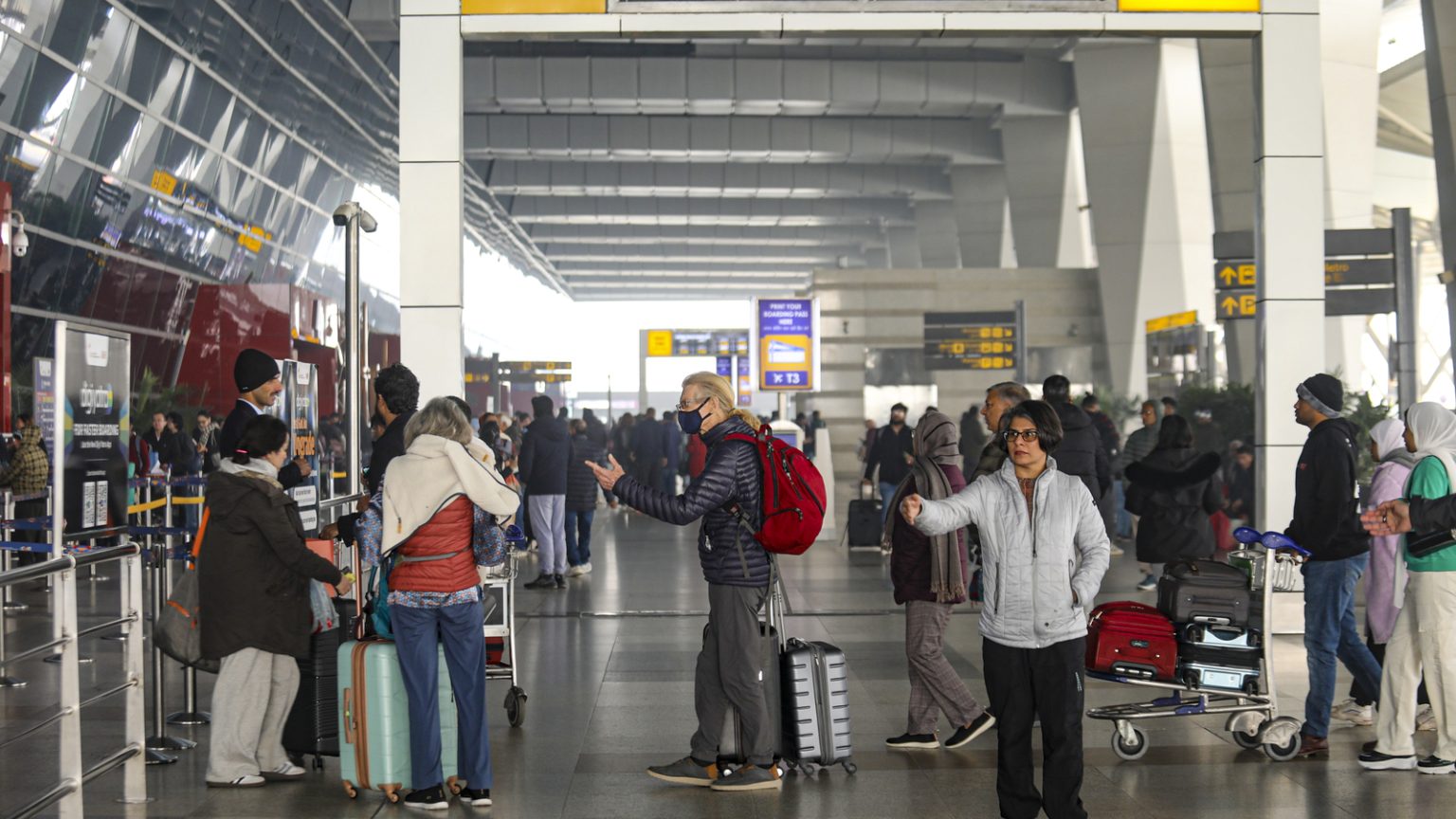 90 flights cancelled at Delhi airport amid India-Pakistan tensions following Operation Sindoor.