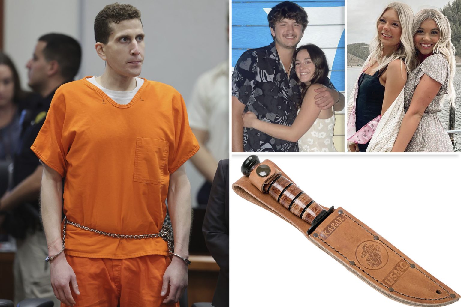 Bryan Kohberger’s Tinder match reveals chilling knife talk before Idaho murders.