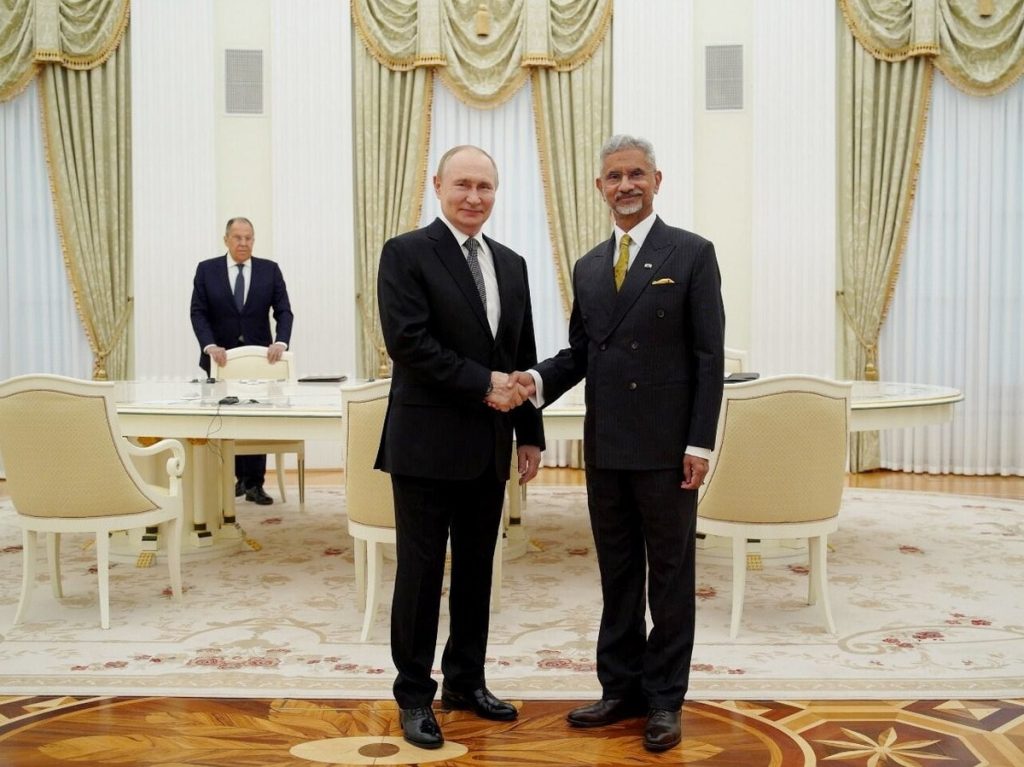 Jaishankar meets Putin as India stresses Russia ties amid Trump tariff tension.