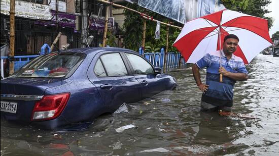 10 killed as heaviest rain in 37 years batters Kolkata ahead of Durga Puja.
