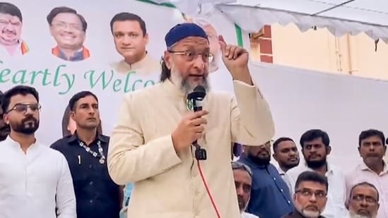 ‘I love Modi allowed’: Asaduddin Owaisi’s jibe amid ‘I love Muhammad’ row, BJP reacts.