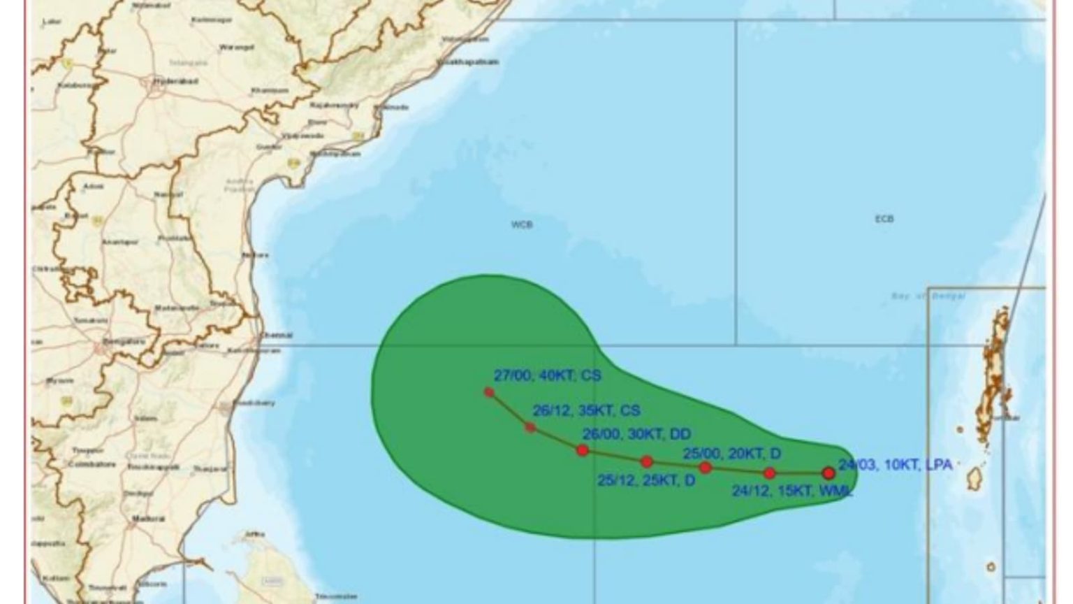 ‘Severe cyclone’ headed to India’s east coast: Where ‘Montha’ will make landfall, and when.