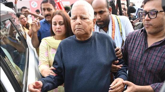 Lalu Yadav breaks silence after daughter Rohini’s outburst: ‘Internal family matter’.