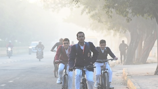 Delhi schools shift to online classes for students up to Class V amid severe pollution.