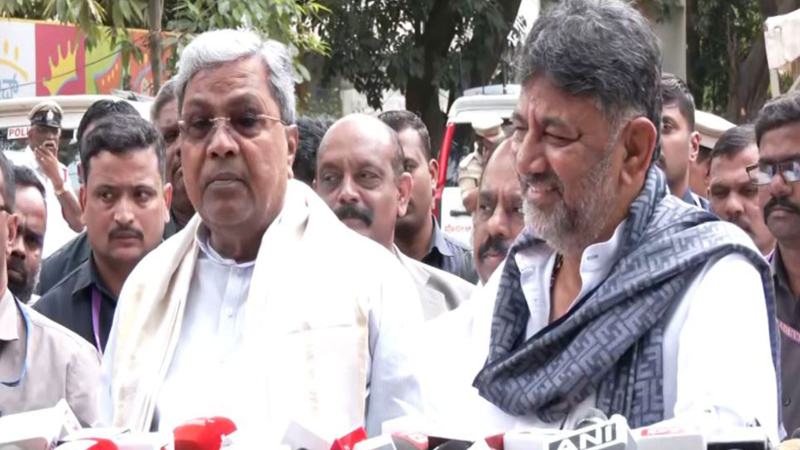 Amid Karnataka CM tussle, Shivakumar heads to Delhi, Siddaramaiah says he ‘will go only if party calls’.