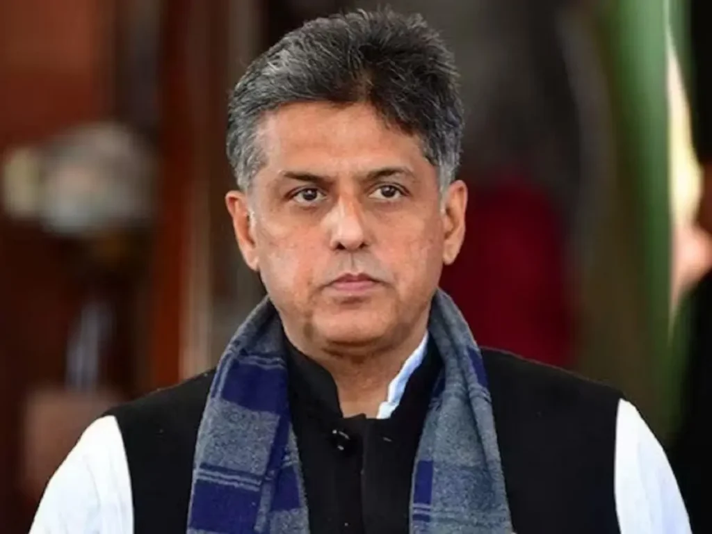 Cong’s Manish Tewari wants freedom for MPs to vote across party lines in Parliament, introduces bill for it.