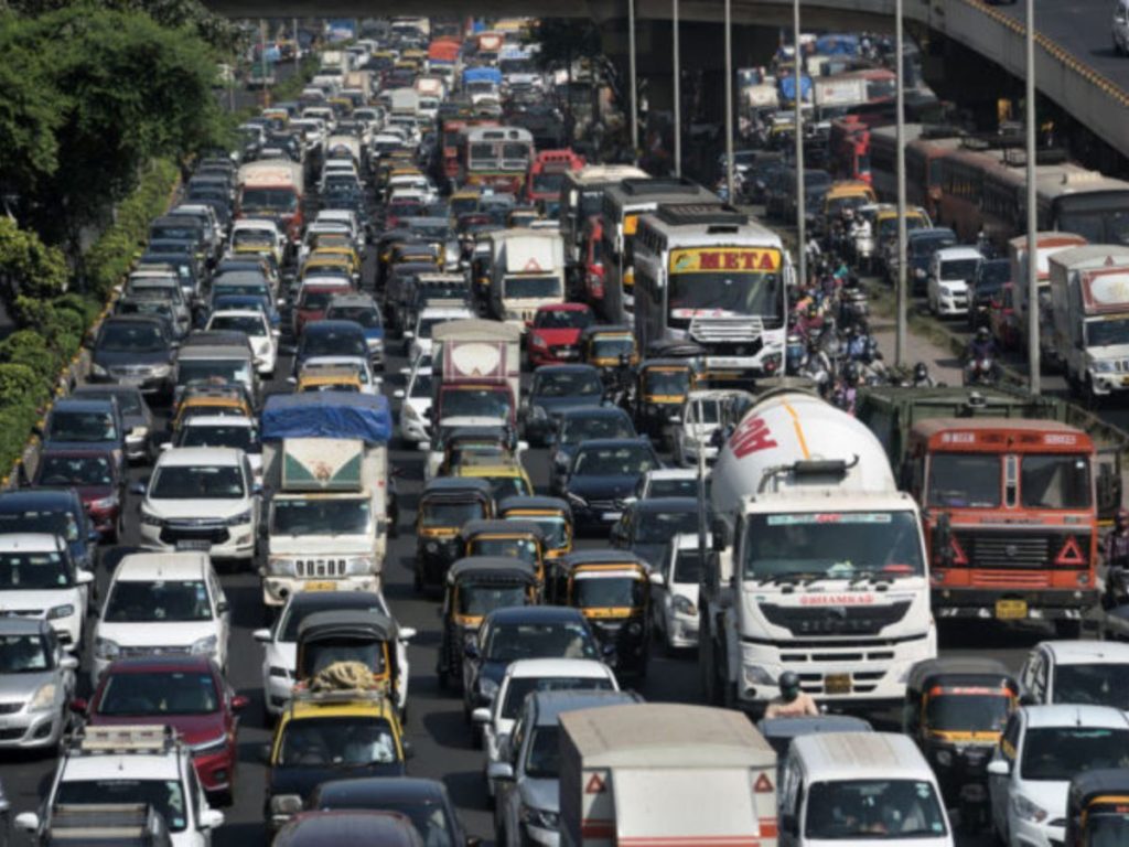 Traffic snarls in parts of Delhi-NCR, commuters ‘stuck for hours’.